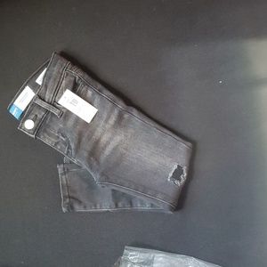 New Rockstar Jennings Adjustable Waist Stretch Distressed Jeans Toddler Girls